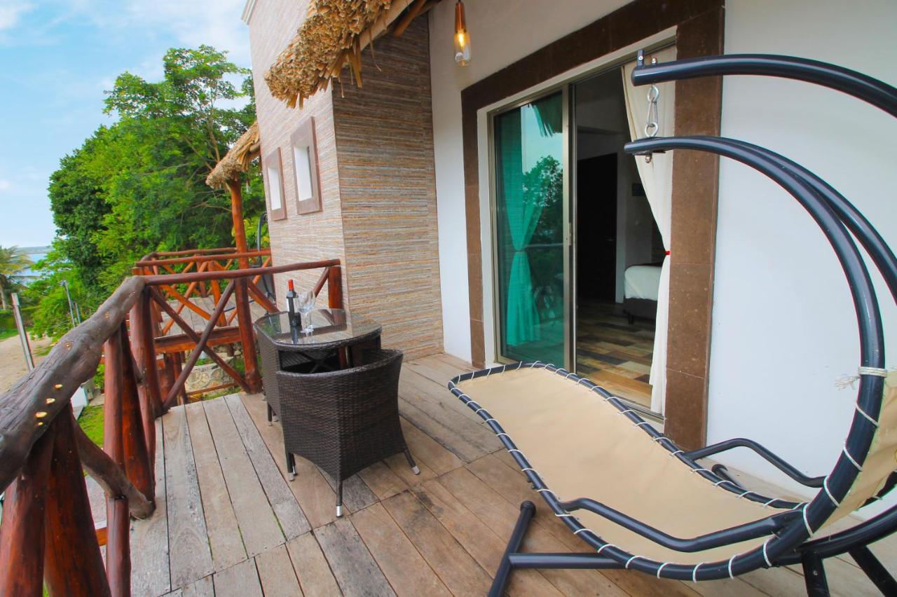 Hotel Pancho Villas Bacalar - Free Bikes And Paddles Extérieur photo