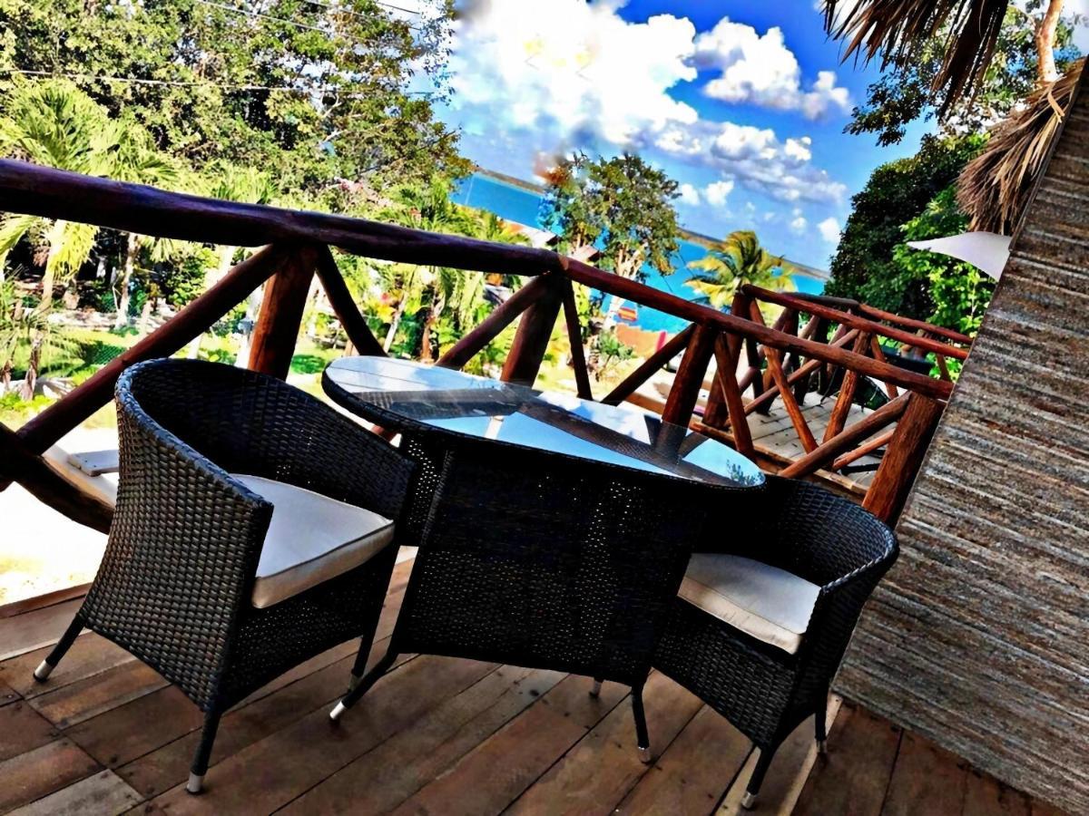 Hotel Pancho Villas Bacalar - Free Bikes And Paddles Extérieur photo