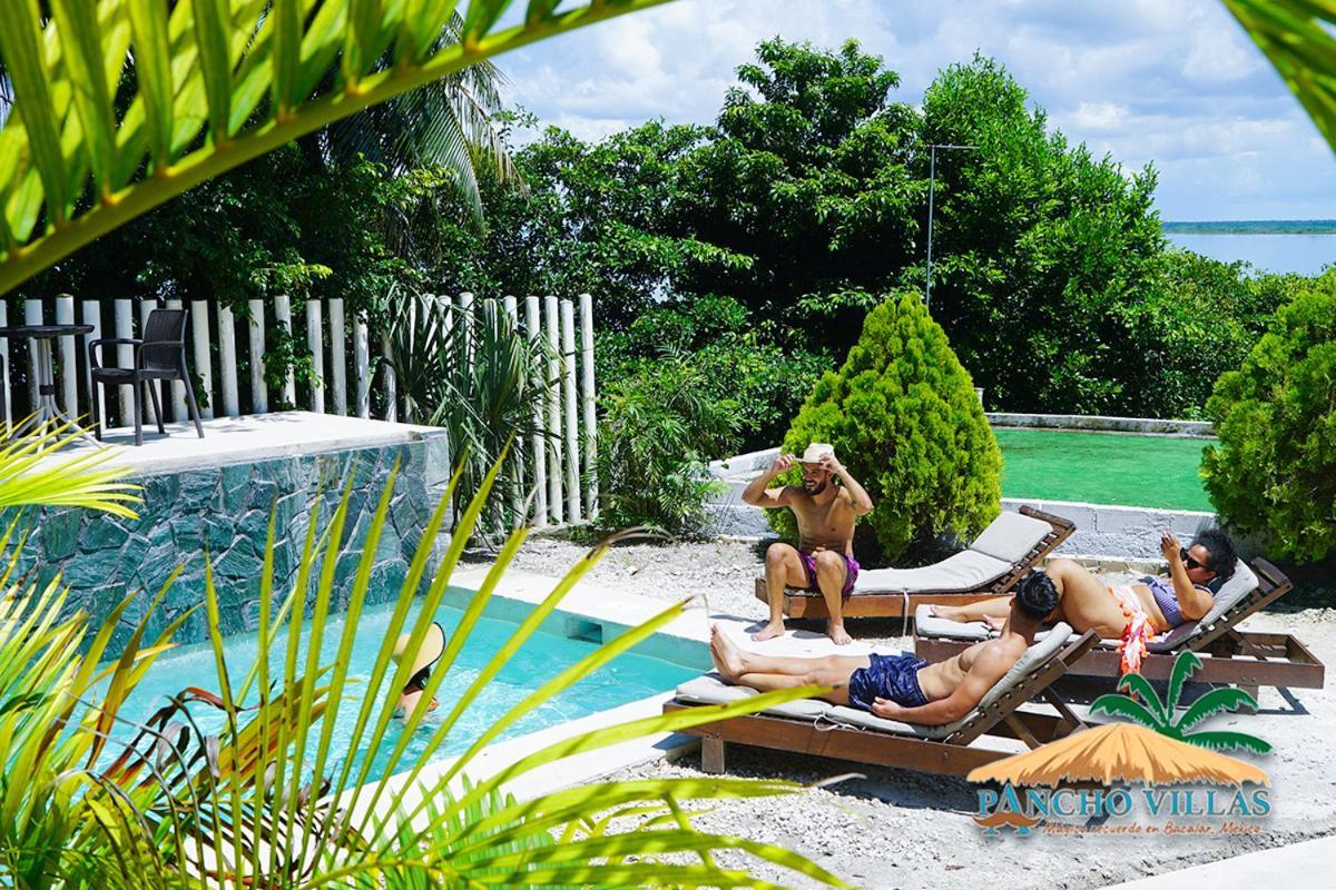 Hotel Pancho Villas Bacalar - Free Bikes And Paddles Extérieur photo