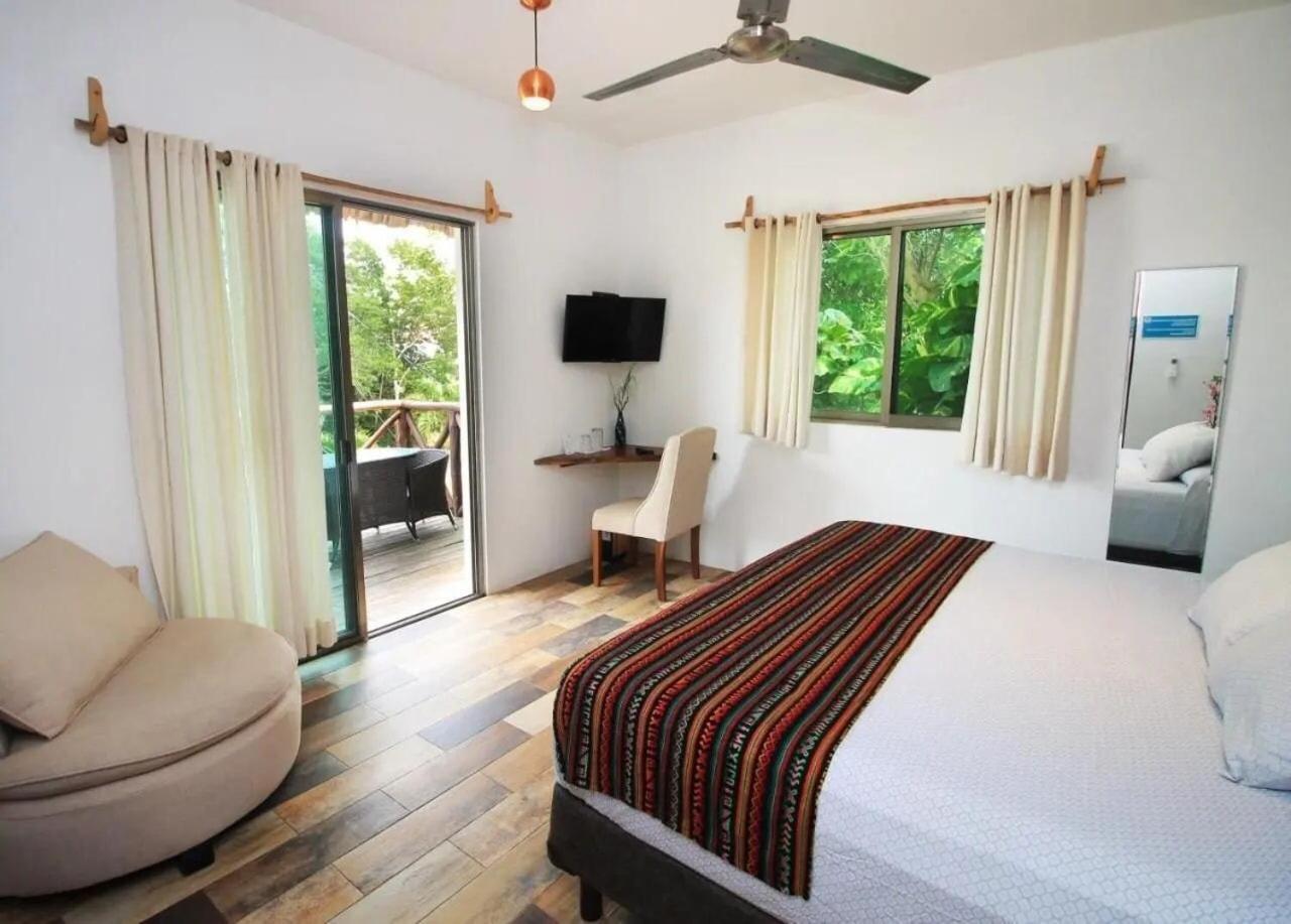 Hotel Pancho Villas Bacalar - Free Bikes And Paddles Extérieur photo