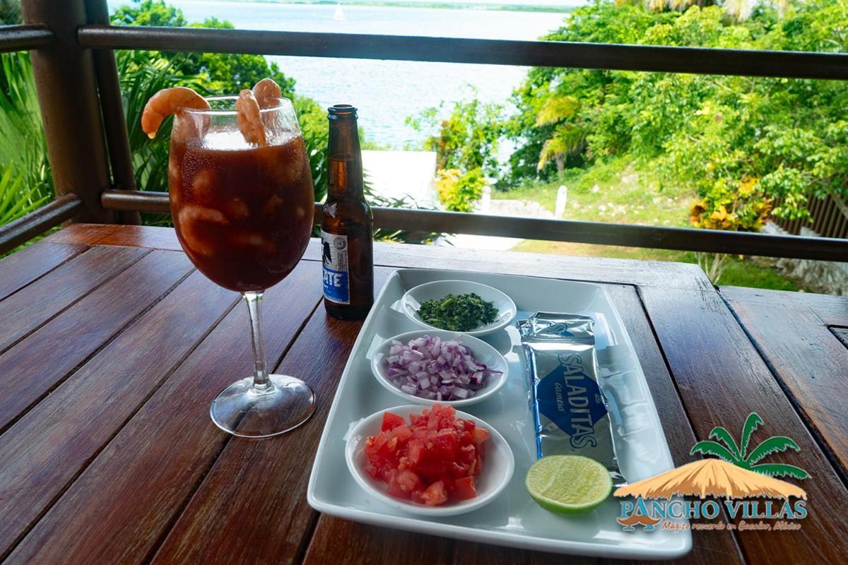 Hotel Pancho Villas Bacalar - Free Bikes And Paddles Extérieur photo